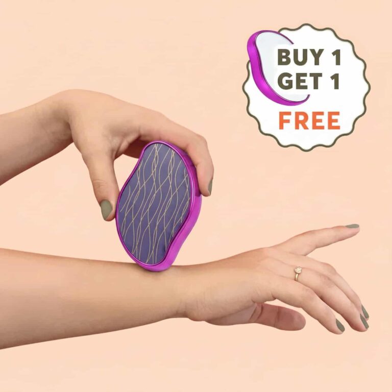 NanoSmooth Pro™ Crystal Nano Glass Hair Remover, Upgraded Micro Abrasive