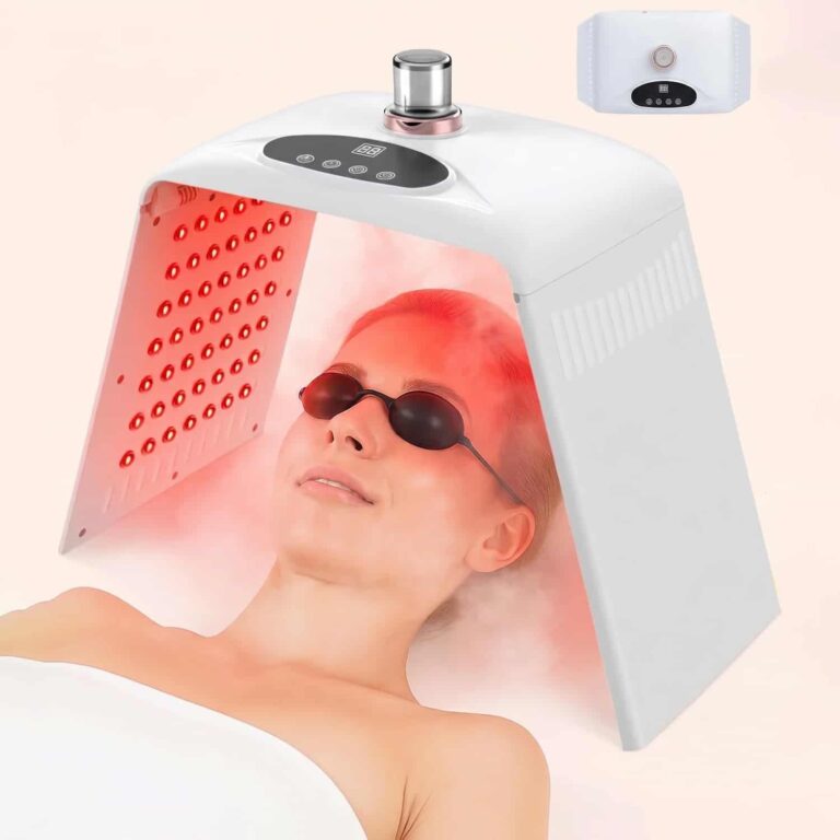 GlowSpectrum Pro™ 7-Color LED Light Therapy & Nano Mist Facial Device