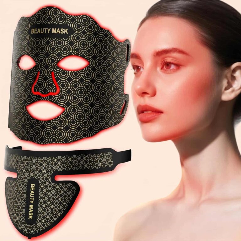 GlowShield Ultra™ 7-Color LED Face & Neck Mask